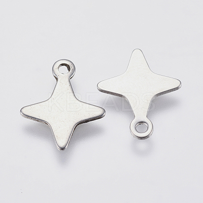 Tarnish Resistant 201 Stainless Steel Charms STAS-F139-009P-1