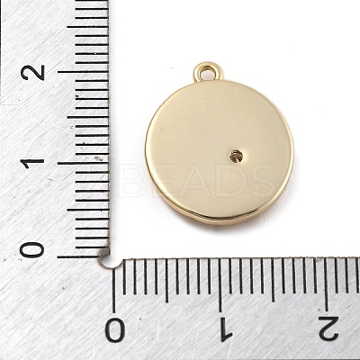 Brass Micro Pave Cubic Zirconia Pendants LS-KK-D283-32G-02-1