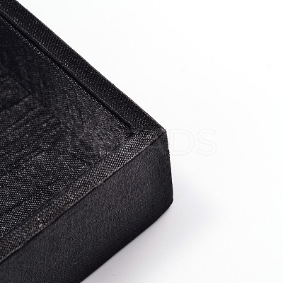 Wooden Cuboid Jewelry Presentation Boxes ODIS-N021-02-1