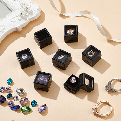 70Pcs ABS Plastic Jewelry Gift Boxes CON-WH0088-88A-02-1
