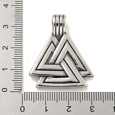 Viking 316 Surgical Stainless Steel Pendants STAS-E212-87AS-1
