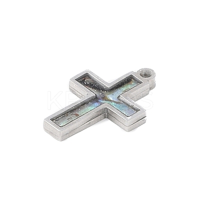 304 Stainless Steel Pendants STAS-S136-02P-02-1