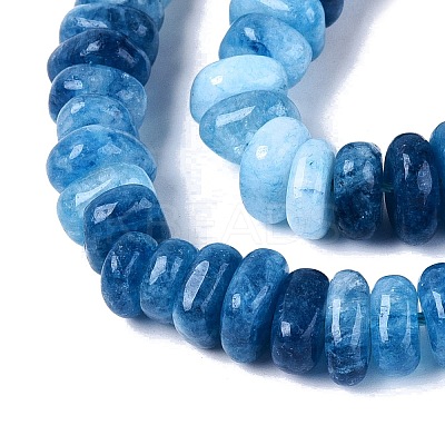 Dyed Natural Quartz Beads Strands G-N359-16A-03-1