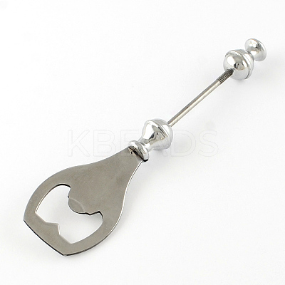 Beadable Bottle Opener PALLOY-J697-05-1