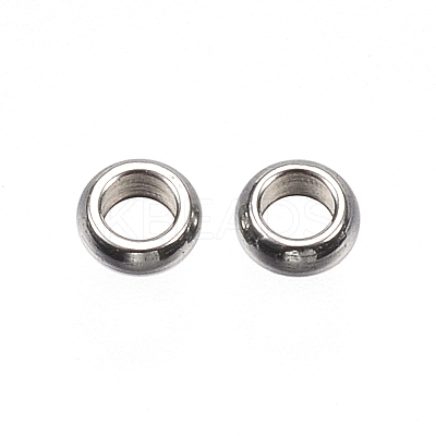 Tarnish Resistant 201 Stainless Steel Spacer Beads LS-STAS-D448-030P-1