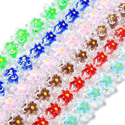 Transparent Glass Beads GLAA-H028-01-1