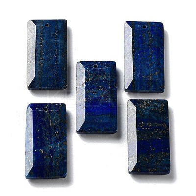 Natural Lapis Lazuli Pendants G-G063-01D-1