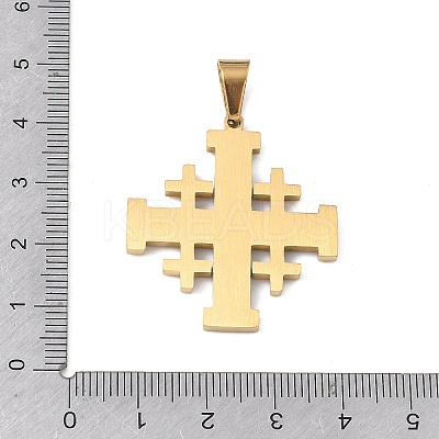 304 Stainless Steel Pendants STAS-C170-08B-G-1