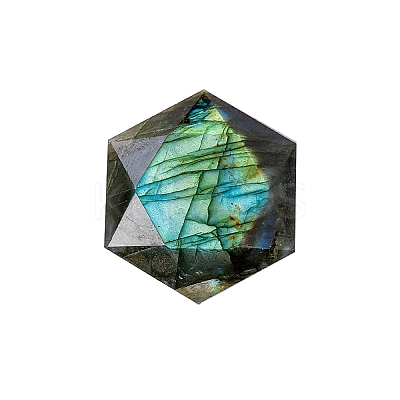 Natural Labradorite Healing Star of David Ornament PW-WG52742-04-1