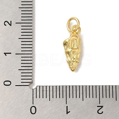 Rack Plating Brass Charms KK-U027-41G-1