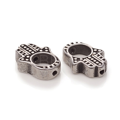 304 Stainless Steel Bead Frames X-STAS-I134-23AS-1