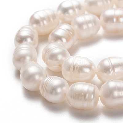 Natural Cultured Freshwater Pearl Beads Strands PEAR-L033-81-01-1