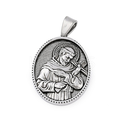 304 Stainless Steel Pendants LS-STAS-M103-01AS-06-1