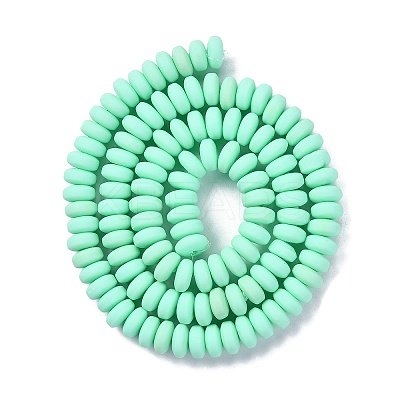 Handmade Polymer Clay Beads Strands X-CLAY-N008-008P-1
