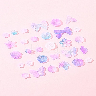 60G Transparent Acrylic Beads OACR-FS0001-90B-1