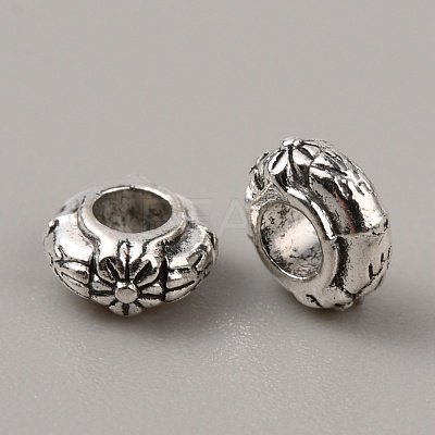 Tibetan Style Alloy Beads FIND-TAC0011-45AS-1