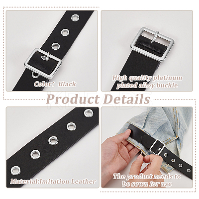 Imitation Leather Buckles AJEW-WH0314-524-1
