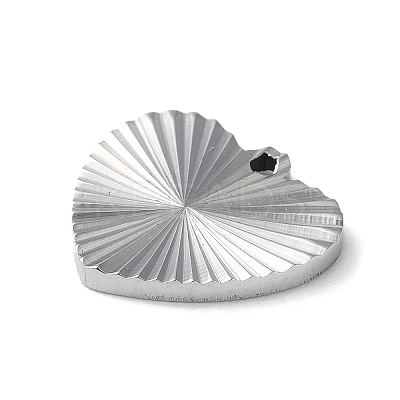 Non-Tarnish 304 Stainless Steel Pendants STAS-D025-01P-02-1