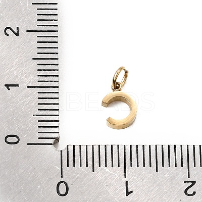 304 Stainless Steel Charms SA-CBABF3F-01G-C-1