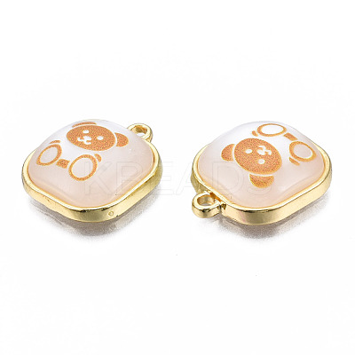 Resin Pendants PALLOY-N161-004-NR-1