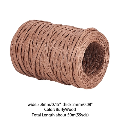 Paper Cords for DIY Jewelry Making OCOR-WH0032-52-1