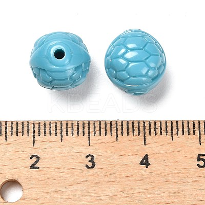 Opaque Acrylic Beads OACR-G037-01C-1