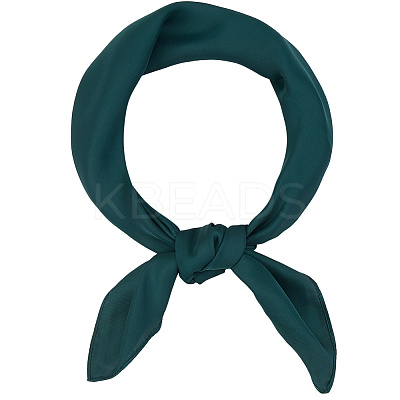 Imitated Silk Fabric Scarf for Women Girls AJEW-WH20006-114C-1
