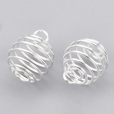 Iron Wire Pendants IFIN-Q125-02C-S-1