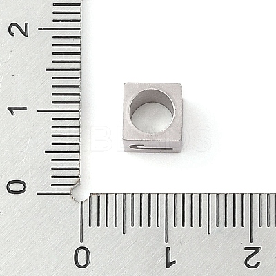 Tarnish Resistant 201 Stainless Steel European Beads LS-STAS-M058-01J-P-1