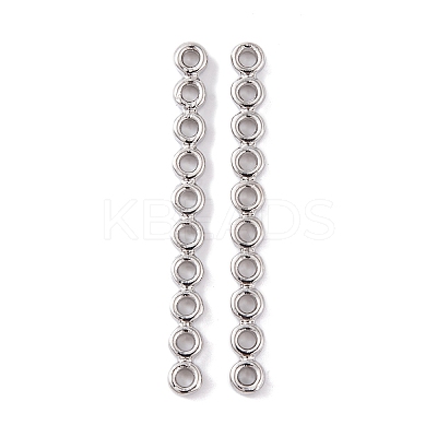 Brass Multi-Strand Links KK-S376-02P-1
