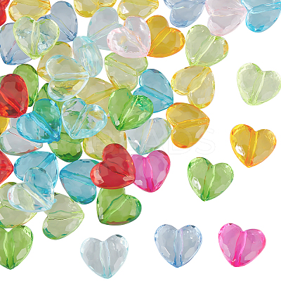 Transparent Acrylic Beads MACR-SC0001-57A-1