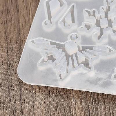 Snowflake Series DIY Silicone Ornaments Pendant Molds SIMO-R012-03B-1