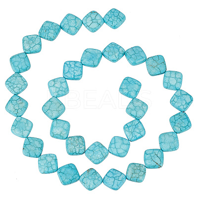 1Strand Dyed Natural Howlite Beads Strands G-AR0005-40-1
