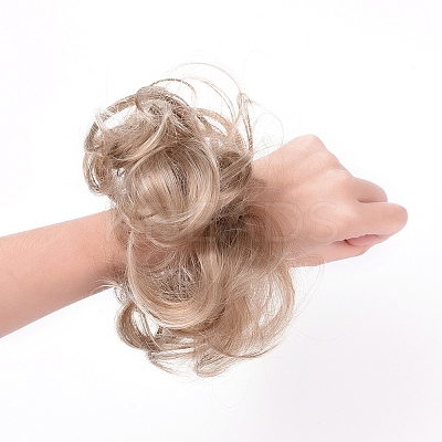 Synthetic Hair Bun Extensions OHAR-G006-A12-1