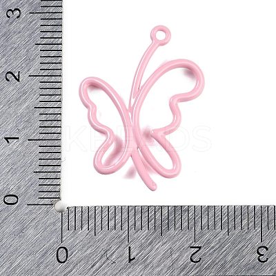 Baking Paint Alloy Pendants FIND-G080-01B-1