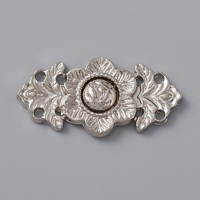 Alloy Adjustment Waist Tightener Buckle Buttons FIND-WH0110-123P-1