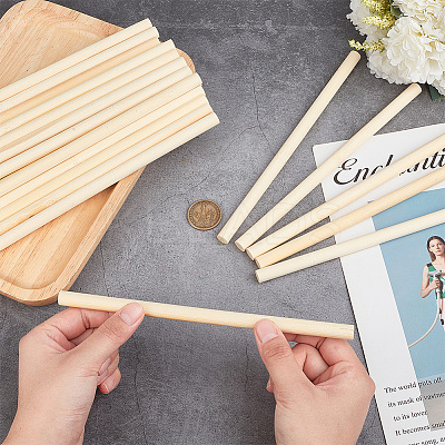 Round Bamboo Sticks LS-WOOD-WH0030-83F-1