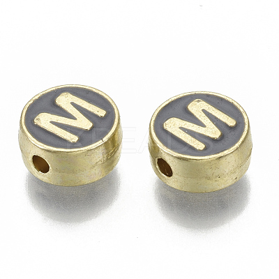 Alloy Enamel Beads X-ENAM-S122-028M-NR-1