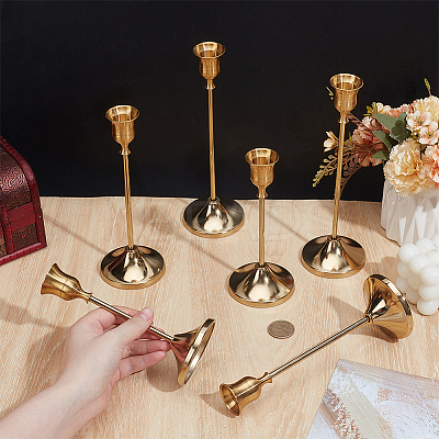 2 Bags Iron Candle Holder Sets AJEW-CN0007-88-1