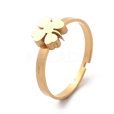 304 Stainless Steel Adjustable Rings for Women LS-RJEW-F169-01G-02-1