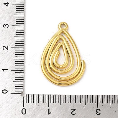 Ion Plating(IP) 304 Stainless Steel Pendants STAS-C104-29G-1