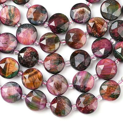 Natural Tiger Eye Beads Strands G-F812-C09-01B-1
