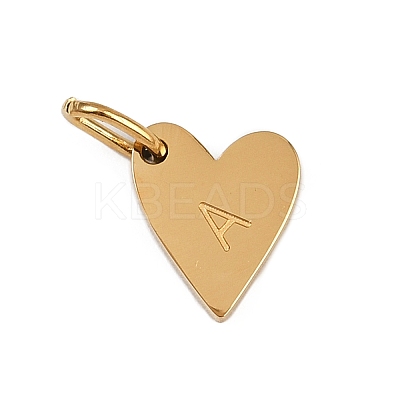 26Pcs 304 Stainless Steel Charms STAS-L291-01G-1