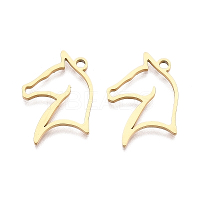 Ion Plating(IP) 201 Stainless Steel Pendants STAS-T063-167G-1