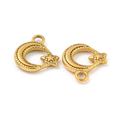 Ion Plating(IP) 304 Stainless Steel Charms STAS-N103-124G-1