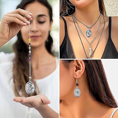 20Pcs 4 Style Tibetan Style Alloy Pendants TIBEP-CJ0001-20-1