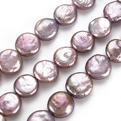 Natural Keshi Pearl Beads Strands PEAR-S018-02C-1
