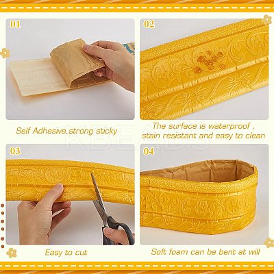 Self-Adhesive PE Contact Paper AJEW-WH20004-32A-02-1