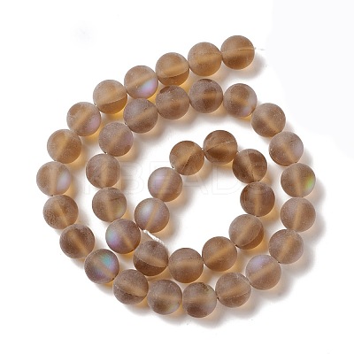 Synthetic Moonstone Beads Strands G-E573-01C-07-1