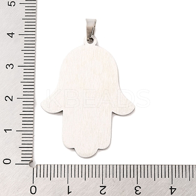 Non-Tarnish 304 Stainless Steel Pendants STAS-Z069-02P-1